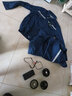 喜億喜衣夏季帶風(fēng)扇的衣服空調(diào)服男純棉工作服建筑工人降溫充電制冷風(fēng)扇服 反光藏青2件+【5萬(wàn)長(zhǎng)續(xù)航配件】 180/2XL【140-160斤】 曬單實(shí)拍圖