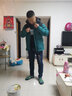 牧高笛（MOBIGARDEN）羽絨服戶外加厚鵝絨保暖羽絨服高蓬松度運動登山鵝絨外套 曜石藍-男長款 L 曬單實拍圖