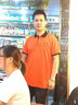 職得愛(ài)火鍋店服務(wù)員工作服短袖t恤男翻領(lǐng)夏季POLO半袖定制logo企業(yè)聚會(huì)公司團(tuán)體服文化廣告衫工衣 橘色黑領(lǐng) 有兜 XL 曬單實(shí)拍圖