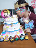 曼恒雙層白雪愛(ài)莎公主生日蛋糕全國同城配送新鮮水果當天送兒童女孩 L款 8+6英寸(適合3-6人) 曬單實(shí)拍圖