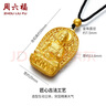 周六福（ZLF）新年禮物  古法黃金吊墜男款傳承黃金觀(guān)音吊墜 計價(jià) 29.98g 曬單實(shí)拍圖