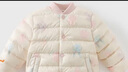 戴維貝拉（DAVE＆BELLA）童裝三防女童羽絨服洋氣男寶寶外套小童衣服秋冬新款兒童羽絨衣 貓咪印花【現(xiàn)貨】 100 cm（建議身高90-100cm） 曬單實(shí)拍圖