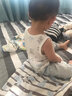 小素材兒童背心寶寶馬甲夏季竹纖維新生兒嬰兒無袖小吊帶男童女春秋薄款 幸運小馬背心黃 100碼（3-4歲） 曬單實拍圖