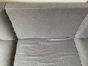 骁诺沙发客厅折叠沙发床两用小户型简易出租房布艺沙发卧室懒人沙发 浅灰色【加宽加厚海绵】 1.2米单人位 实拍图