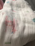 優(yōu)萌muslin包單初生嬰兒紗布巾夏季薄款襁褓抱被產(chǎn)房包被新生寶寶用品 （超薄2層紗/0-3歲）小鹿妹妹 110x110cm 曬單實(shí)拍圖