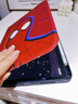 迪士尼（Disney）iPadAir8保護套漫威新款潮酷個(gè)性創(chuàng  )意蜘蛛俠適用男款蘋(píng)果平板套網(wǎng)紅潮流書(shū)本式防摔防磨軟硅膠外殼 雙面彩繪皮紋【內置筆槽】蜘蛛俠紅-441338 iPad2022第十代(10.9英寸) 曬單實(shí)拍圖