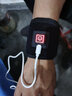 百孝堂 石墨烯電加熱護(hù)腕 健身運(yùn)動(dòng)手腕腕關(guān)節(jié)固定扭傷腱鞘炎護(hù)具透氣排汗媽媽手鼠標(biāo)手腕帶單只裝 黑色 豪華版（艾草包*2+數(shù)據(jù)線+充電寶） 曬單實(shí)拍圖