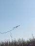 百特风筝潍坊伞布碳杆大草原风筝大三角儿童成人新款易飞大气 1.6米草原+22绿轮600米线 实拍图