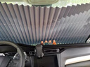 明昉汽車(chē)遮陽(yáng)擋簾防曬隔熱自動(dòng)伸縮前后擋汽車(chē)遮陽(yáng)板 【升級款】前后檔70+46CM（適用SUV、中型車(chē) 曬單實(shí)拍圖