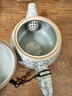 靈青坊青瓷茶壺單壺功夫茶具泡茶壺陶瓷小茶壺哥窯冰裂紋茶壺帶球孔過濾單人茶具開片可養(yǎng) 哥窯粉青鐵線 曬單實拍圖