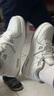 愛(ài)洛斯汀堡 鞋子男港風(fēng)氣墊運動(dòng)鞋男韓版學(xué)生學(xué)院情侶休閑跑步鞋女球鞋男鞋 XS222白灰 38【標準尺碼】 曬單實(shí)拍圖