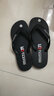 踏夫拖鞋男夏季人字拖男新款時(shí)尚外穿個(gè)性橡膠男士沙灘鞋潮休閑涼拖鞋 V0120黑色 41 運動(dòng)鞋碼(腳厚腳胖需+1碼選) 曬單實(shí)拍圖