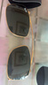 雷朋（RayBan）夾片式太陽鏡框圓形眼鏡架夾片墨鏡0RX5228C可定制禮物 250071  金色 尺寸53 曬單實(shí)拍圖