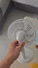 卡西道夫小風(fēng)扇家用電扇桌面風(fēng)扇臺式電風(fēng)扇小型辦公室宿舍廚房風(fēng)寶usb便攜充電式搖頭臺扇充插兩用大風(fēng)力 超大風(fēng)8寸【充插兩用+定時(shí)】標配 曬單實(shí)拍圖