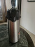 天喜（TIANXI）氣壓式保溫壺家用大容量熱水瓶開水瓶玻璃內(nèi)膽暖瓶按壓式暖壺壓力 黑色【玻璃內(nèi)膽】 2.5L 曬單實(shí)拍圖
