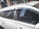 御山河奇瑞瑞虎8plus汽車專用晴雨擋車窗戶擋雨板雨眉pro亮片遮雨條配件 瑞虎8【4片套裝】 3D不銹鋼亮條晴雨擋【十年質(zhì)?！?曬單實拍圖