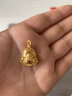 中鑫珠寶黃金佛吊墜男女款999.9足金火焰佛項(xiàng)鏈掛墜本命年彌勒佛送媽媽 【現(xiàn)貨】5.29g 曬單實(shí)拍圖