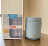 膳魔師（THERMOS）燜燒杯大容量上班族學生帶飯保溫飯盒便攜燜粥嬰兒輔食悶燒罐桶壺 JED新款 灰綠色400ml 曬單實拍圖