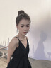 HEFANG何方珠寶璀璨飄帶耳環(huán)高級感女士輕奢高級感生日禮物送女友老婆 銀色 曬單實(shí)拍圖