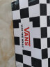 VANS范斯官方 线上专售Asher黑白棋盘格夏日帆布鞋 黑色黑白棋盘格(女款) 35 实拍图