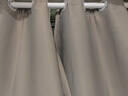 家菲超強隔音窗簾整套帶桿免打孔臥室全遮光馬路吸音夾棉加厚2024新款 高級灰-加厚隔音夾棉（送支架） 墻寬1.1-1.6米（高1.5米2片含桿） 曬單實(shí)拍圖