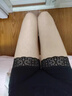 哆溫宓安全褲女夏季莫代爾打底褲高腰收腹褲不卷邊免穿內(nèi)褲大碼防走光褲 單件黑色 中碼（105-120斤） 曬單實(shí)拍圖