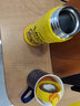 膳魔師（THERMOS）保溫杯便攜男女士情侶學(xué)生卡通不銹鋼真空防漏車載水杯 JNL-500-BDOYL大黃鴨新款 曬單實拍圖