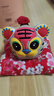 吉兔坊十二生肖泥塑桌面擺件裝飾品生日禮物女北京特色禮物兔兒爺紀念品 祝福生肖（虎） 曬單實(shí)拍圖