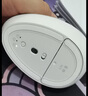 羅技（Logitech）Lift無線藍牙鼠標 人體工學系列垂直靜音鼠標 Vertical立式中小手電腦辦公鼠標雙模Mac 多設備家用 Wavekeys+Lift【人體工學套裝白色】 曬單實拍圖