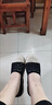 啄木鳥(niǎo)老北京布鞋女網(wǎng)面漁夫鞋夏季透氣鏤空網(wǎng)鞋亞麻鞋豆豆鞋軟底孕婦鞋 黑色 36 曬單實(shí)拍圖