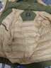 HLA海瀾之家羽絨服男極光連帽工裝三防90白鵝絨外套男冬季 曬單實(shí)拍圖