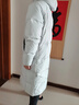李寧羽絨服男女款秋冬新款長(zhǎng)款鴨絨連帽過膝加厚保暖防風(fēng)防寒運(yùn)動(dòng)外套 川石灰【鴨絨】男款 XL 曬單實(shí)拍圖