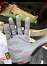 MECHANIX WEAR美國超級技師手套男0.5mm戶(hù)外透氣機械觸屏工作開(kāi)車(chē)騎行駕駛手套 灰黑色 XL號（適合掌圍24-26cm） 曬單實(shí)拍圖