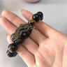 圣藤察收藏級天然黑曜石貔貅手串轉運珠虎眼石金曜石手鏈男女送七夕禮物 收藏級金耀石貔貅手串-10mm 曬單實(shí)拍圖