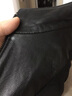 宗純  海寧真皮皮衣女短款修身綿羊皮夾克機車(chē)韓版修身顯瘦真皮短外套 黑色 L 曬單實(shí)拍圖