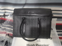 暇步士（Hush Puppies）公文包男士商務(wù)手提包時(shí)尚印花大容量14英寸電腦包隨身通勤單肩包 黑灰色HA-1371025W-551 大包可容納筆記本14英寸 曬單實(shí)拍圖