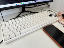 艾石头 FE 87 铁系列 机械键盘 87键游戏键盘 全键无冲 DIY磁吸上盖 阶梯键帽 白色 红轴 实拍图