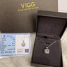 VIGG輕奢心動(dòng)項鏈女士925銀項鏈七夕情人節禮物生日送女朋友老婆首飾 心動(dòng)項鏈【玫/永生花禮盒】 曬單實(shí)拍圖