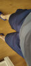 特步（XTEP） 运动裤短裤男裤子夏季男士休闲中裤跑步服黑色速干短裤五分裤男 深兰-（梭织薄款） S /165【现货速发】 实拍图
