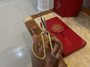 張小泉剪刀家用龍鳳金剪子不銹鋼婚禮專(zhuān)用結婚陪嫁送新人婚慶剪刀 百年好合龍鳳剪 曬單實(shí)拍圖