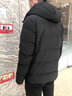 七匹狼羽絨服男短款鵝絨冬款立領(lǐng)三防男士外套防鉆絨保暖休閑男裝上衣服 005(淺灰) 175/92A(XL) 曬單實拍圖