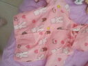 贝壳家族宝宝印花外套春装新款女童童装儿童外套上衣wt6806 粉色可爱兔 100cm 实拍图