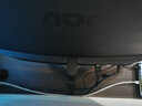 AOC27英寸顯示器 1K全高清AH-IPS屏 120Hz刷新  HDR Mode 愛(ài)眼不閃屏 辦公家用電腦顯示屏幕 27B31H 曬單實(shí)拍圖