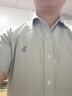 U.S. POLO ASSN.保羅襯衫男夏季純棉短袖牛津紡商務(wù)休閑白襯衣男寬松免燙外套豆綠M-170/88A-105/115斤 曬單實(shí)拍圖