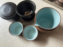 唐豐 旅行茶具 便攜包戶(hù)外旅游茶具套裝快客杯單人功夫茶具 好合一壺兩杯 曬單實(shí)拍圖