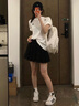 阿迪達斯（adidas）三葉草T恤男 夏季新款官方艦店運動(dòng)服全棉半袖透氣圓領(lǐng)休閑短袖男 3453偏大拍小一碼-后背LOGO S 曬單實(shí)拍圖