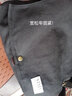 思牧背包單肩帆布男包斜挎包休閑運(yùn)動(dòng)郵差日系學(xué)生簡(jiǎn)約書包潮牌1642 黑色 曬單實(shí)拍圖