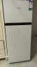 容声（Ronshen）125升两门双开门小冰箱小型迷你冰箱节能省电低噪家用公寓租房宿舍客厅冰箱BCD-125D11D白色 实拍图