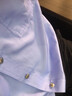 2011新式保安制服夏裝襯衣夏季保安工作服男女保安服保安 藍色短袖-帶標志 185/3XL 曬單實(shí)拍圖