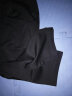 魔之韻休閑褲子女士哈倫煙管褲西裝褲高腰彈力小腳褲春夏秋款薄款Y3382 薄款 3383黑色七分(夏季) M 【95-110斤左右】 曬單實(shí)拍圖